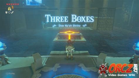 breath of the wild 3 metal boxes|zelda three boxes trial.